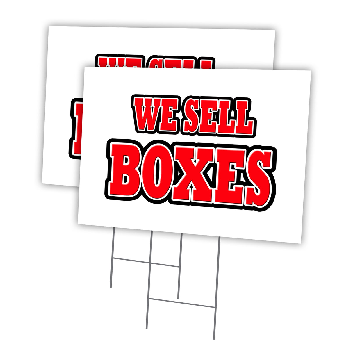 WE SELL BOXES