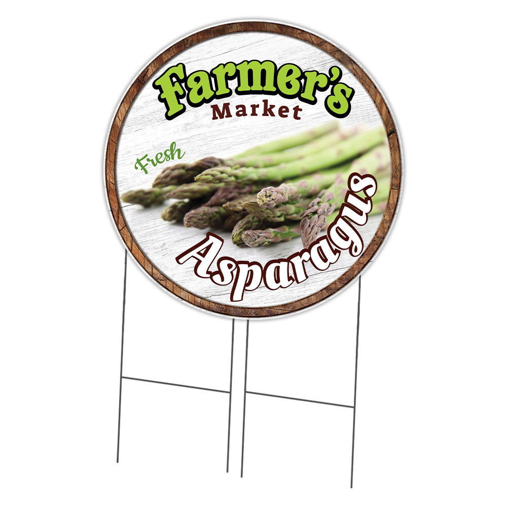 Farmer's Market Asparagus Circle