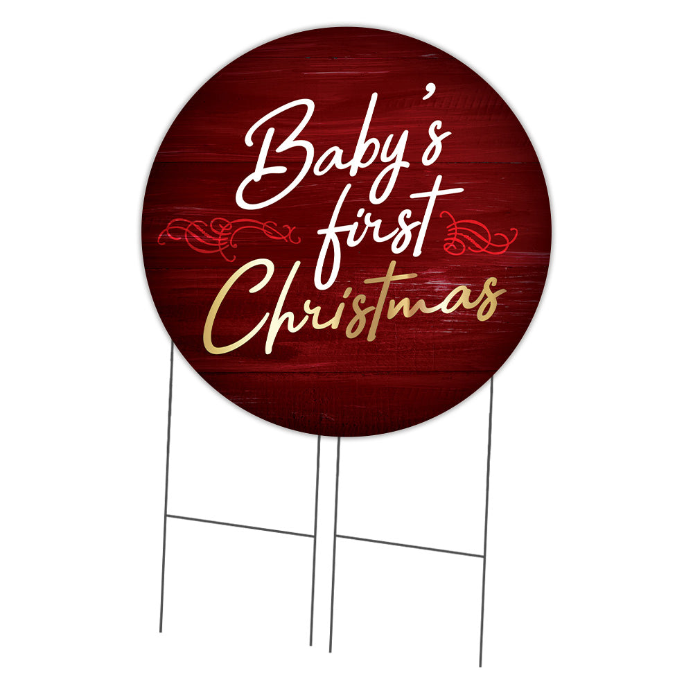 Baby's First Christmas Circle