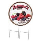 Farmer's Market Berries Circle