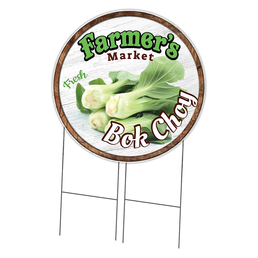 Farmer's Market Bok Choy Circle