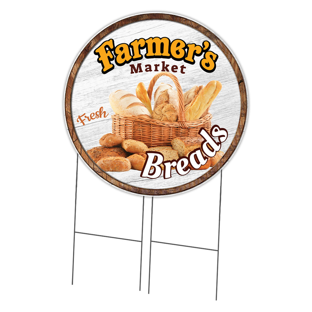 Farmer's Market Breads Circle
