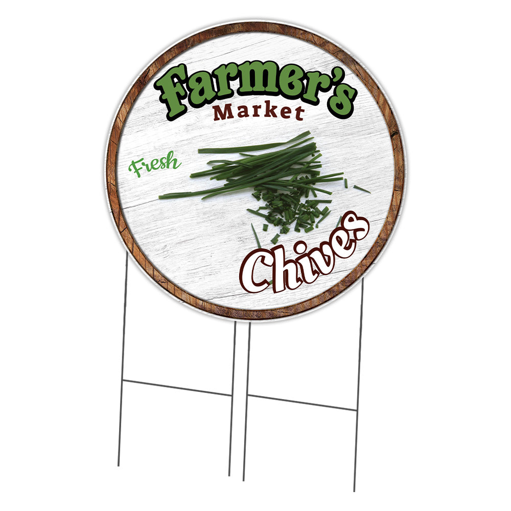 Farmer's Market Chives Circle