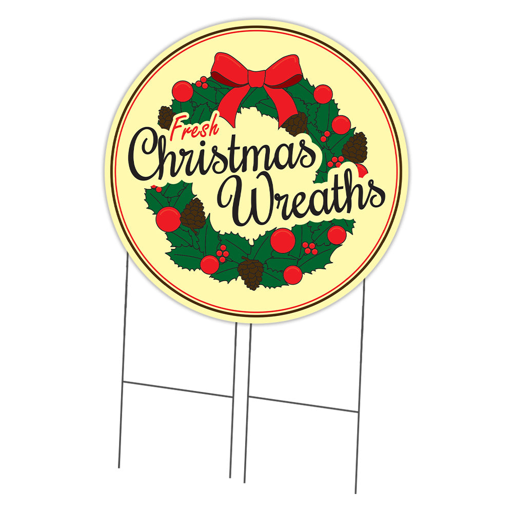 Christmas Wreaths Circle