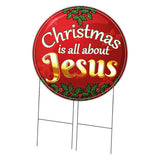 Christmas Is All About Jesus Circle