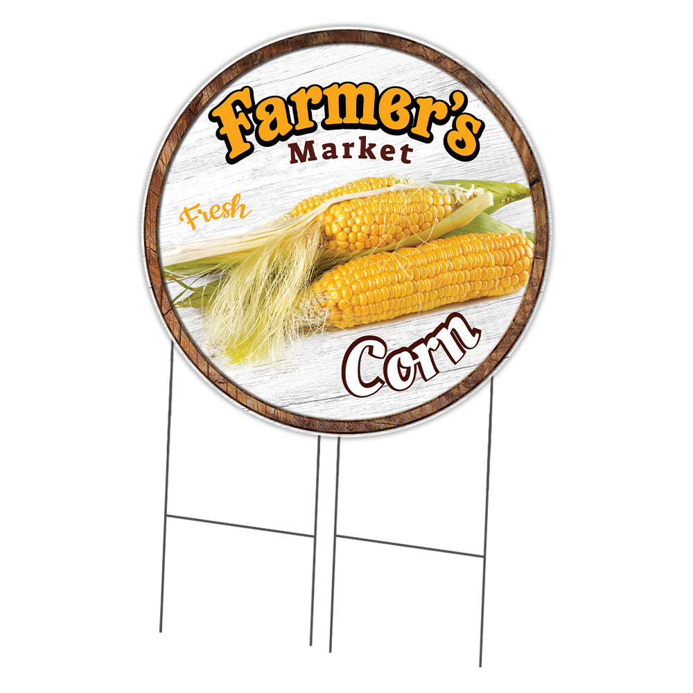Farmer's Market Corn Circle