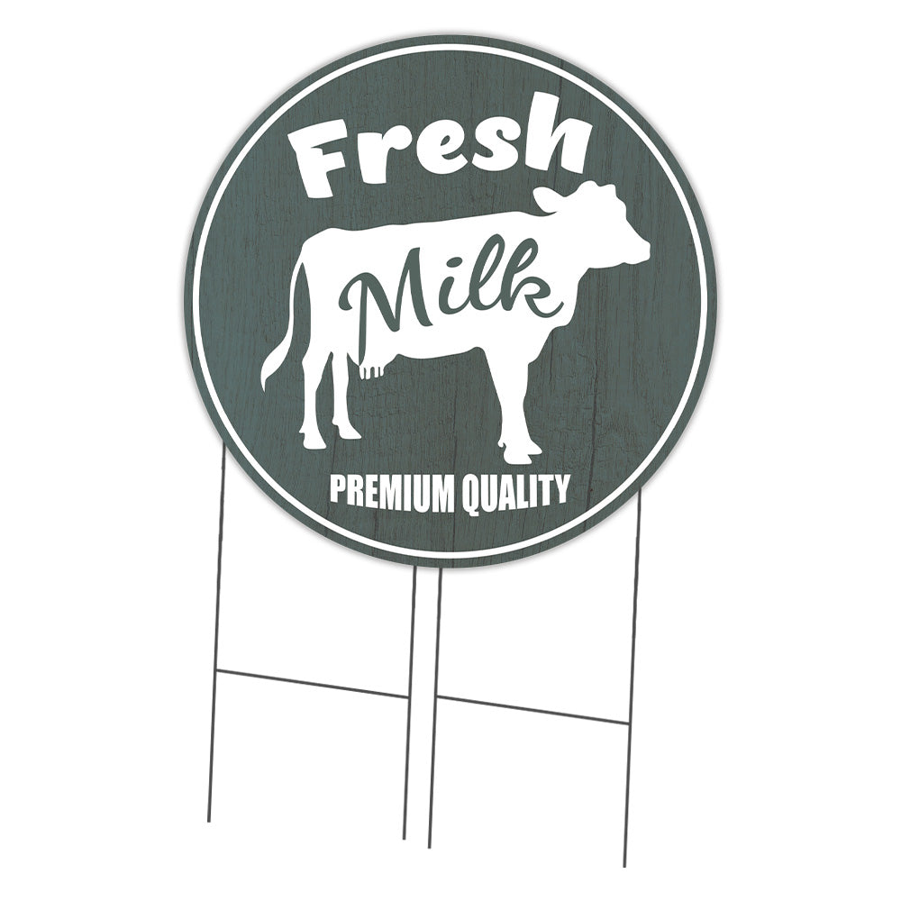 Farmer's Market Fresh Milk Circle