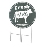 Farmer's Market Fresh Milk Circle