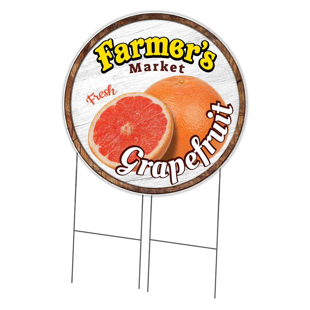Farmer's Market Grapefruit Circle