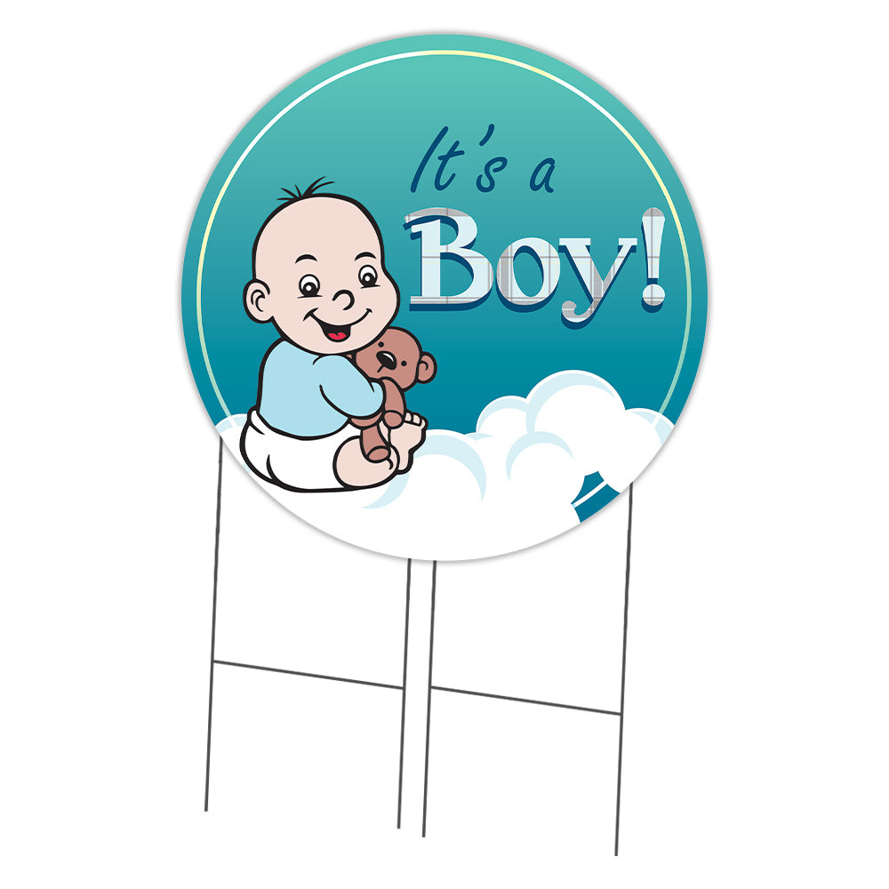 It's A Boy Circle