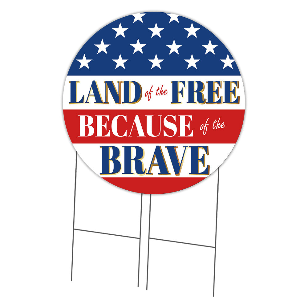 Land Of The Free Circle