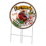 Farmer's Market Maple Syrup Circle