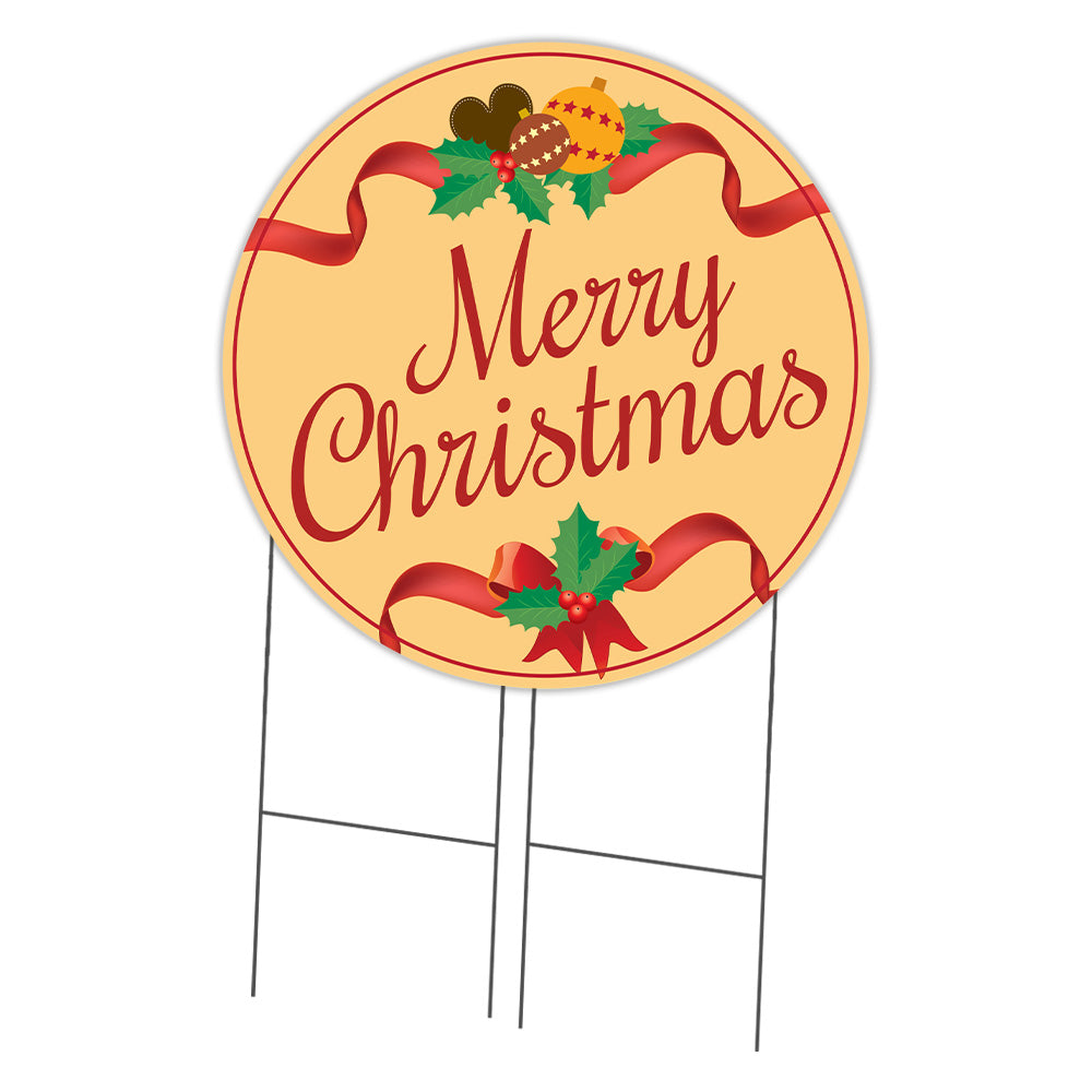 Merry Christmas Circle