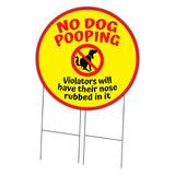 No Dog Pooping Circle
