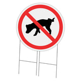 No Dog Pee Circle