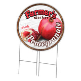 Farmer's Market Pomegranate Circle