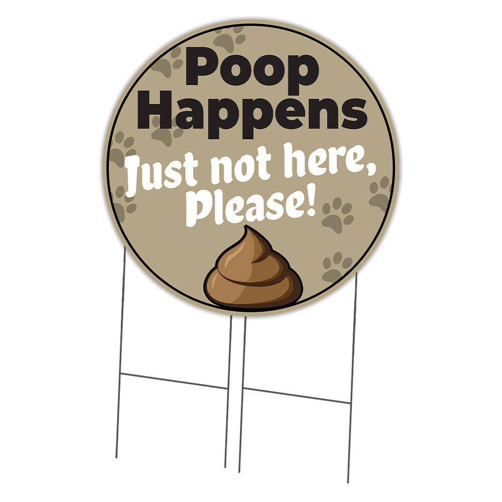Poop Happens Circle