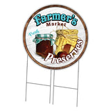 Farmer's Market Preserves Circle