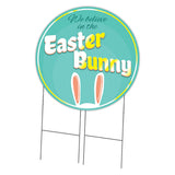 We Believe In Easter Bunny Circle