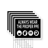 Always Wear the Proper PPE