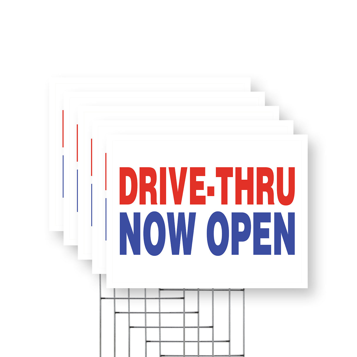 Drive Thru Now Open