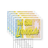 Iced Cold Lemonade