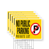 No Public Parking Private Lot