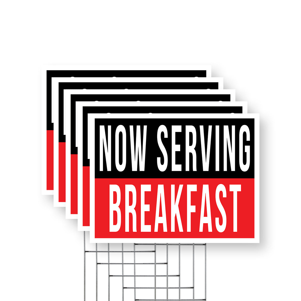 Now Serving Breakfast