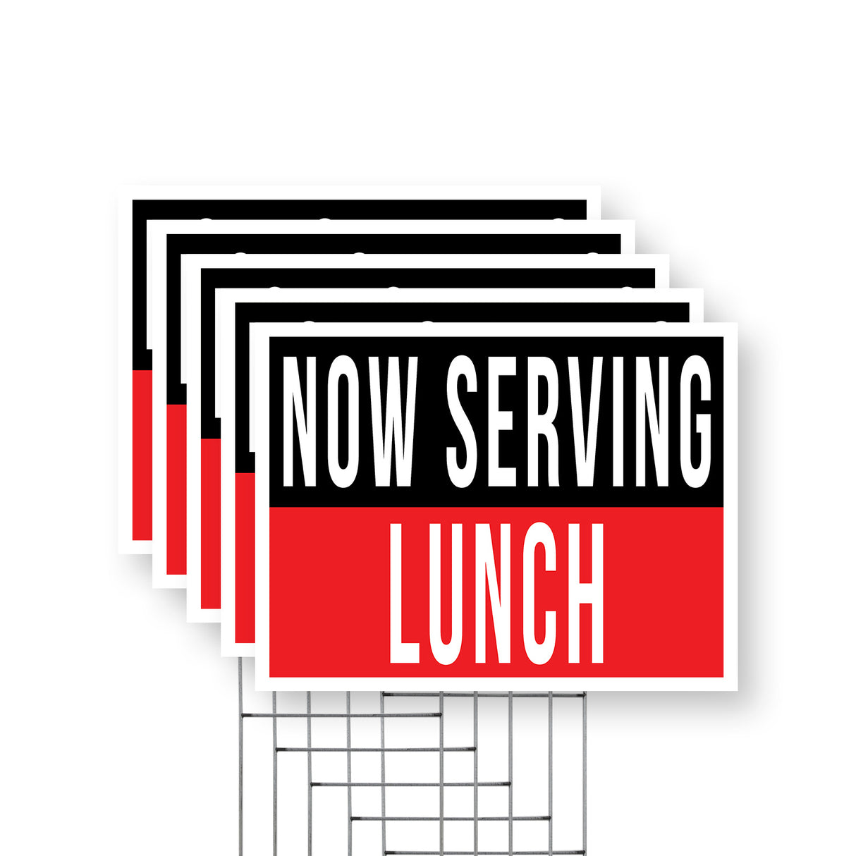 Now Serving Lunch