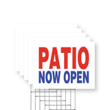 Patio Now Open