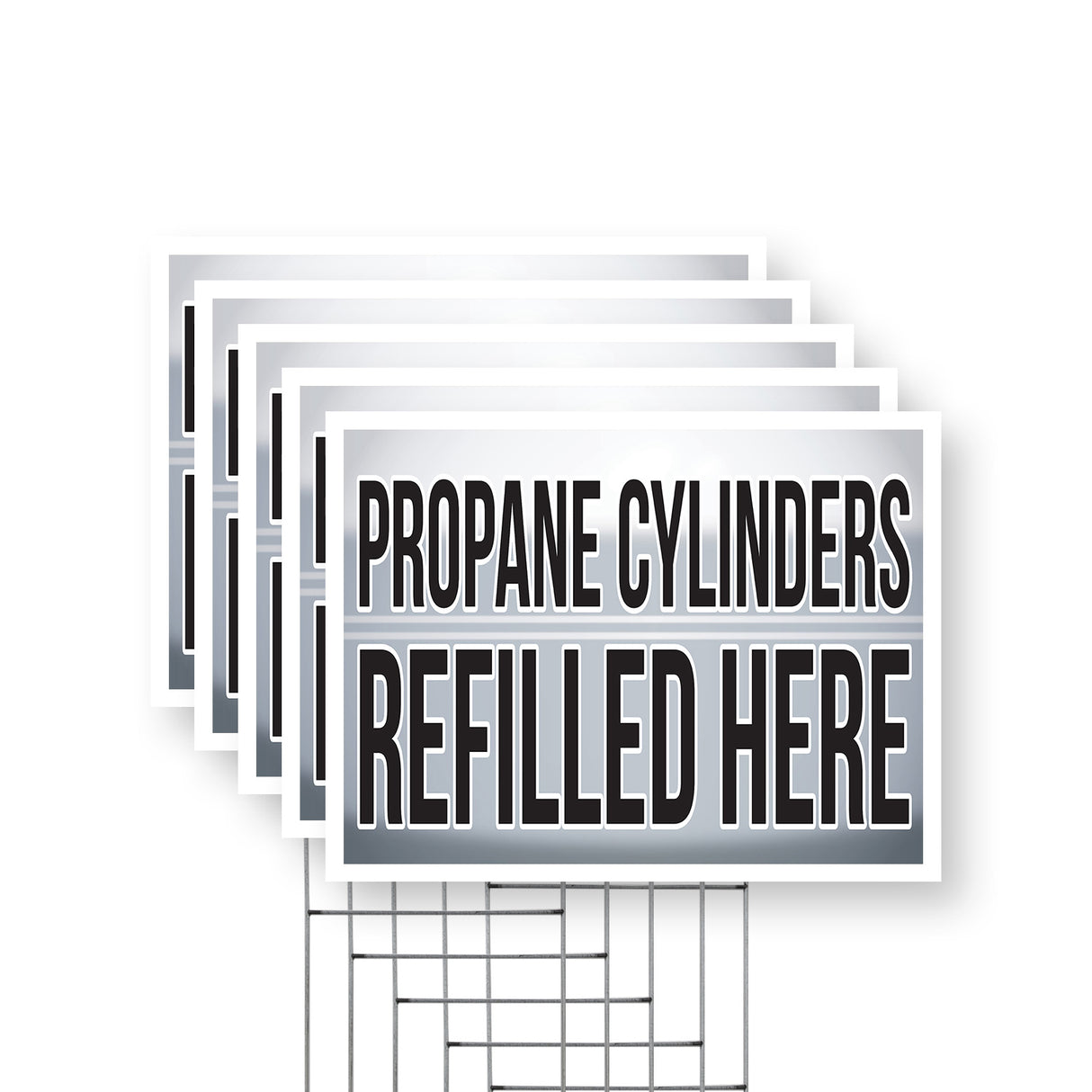 Propane Cylinders Refilled Here
