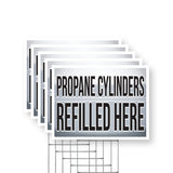 Propane Cylinders Refilled Here