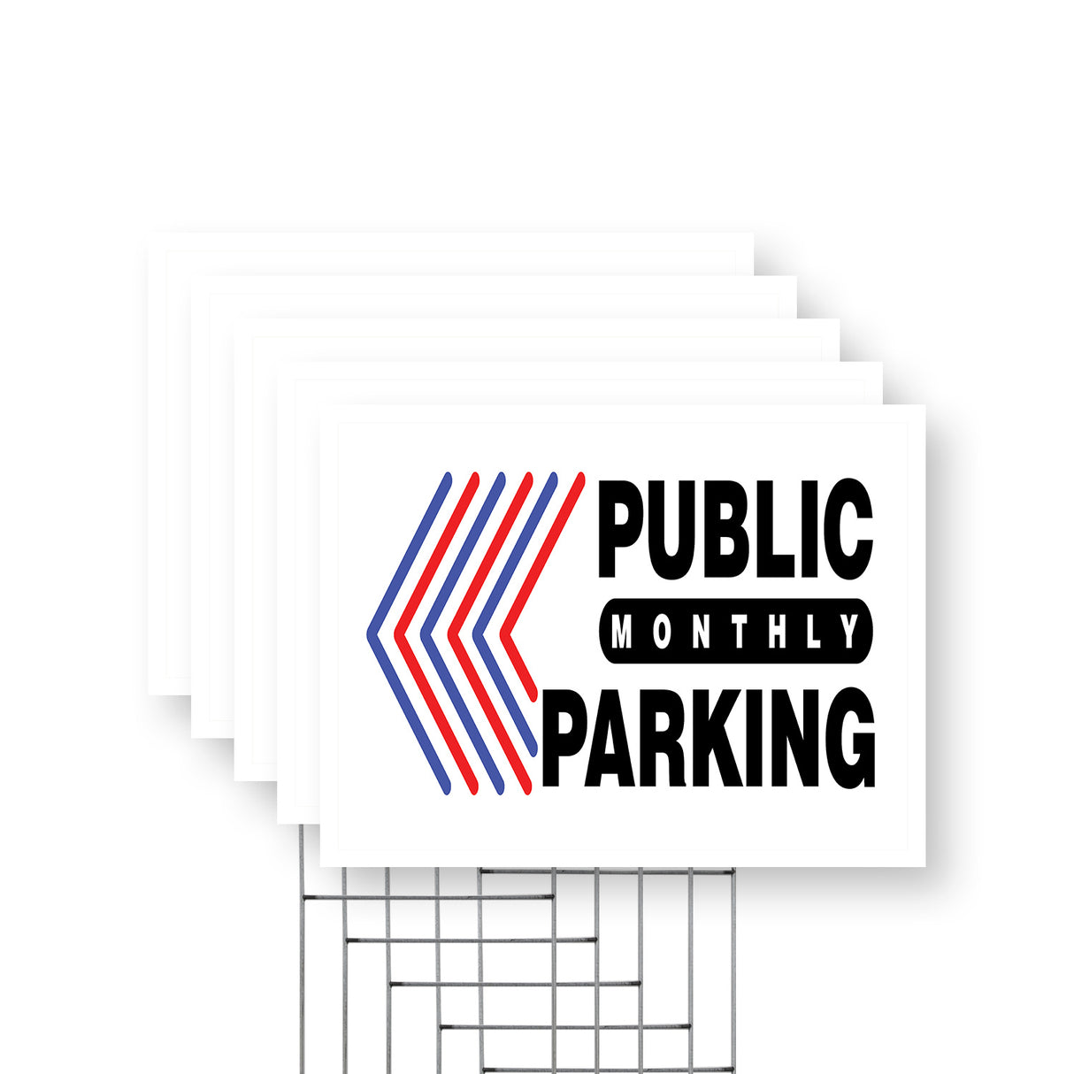Public Monthly Parking Left