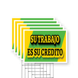 Su Trabajo es su Credito