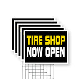 Tire Shop Now Open