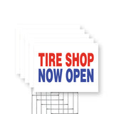 Tire Shop Now Open