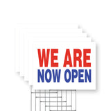 We Are Now Open