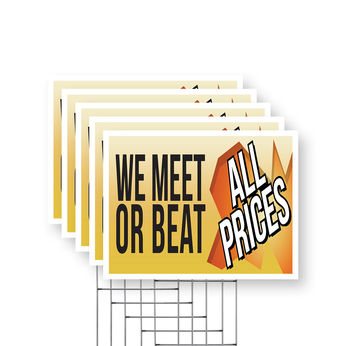 We Meet or Beat All Prices