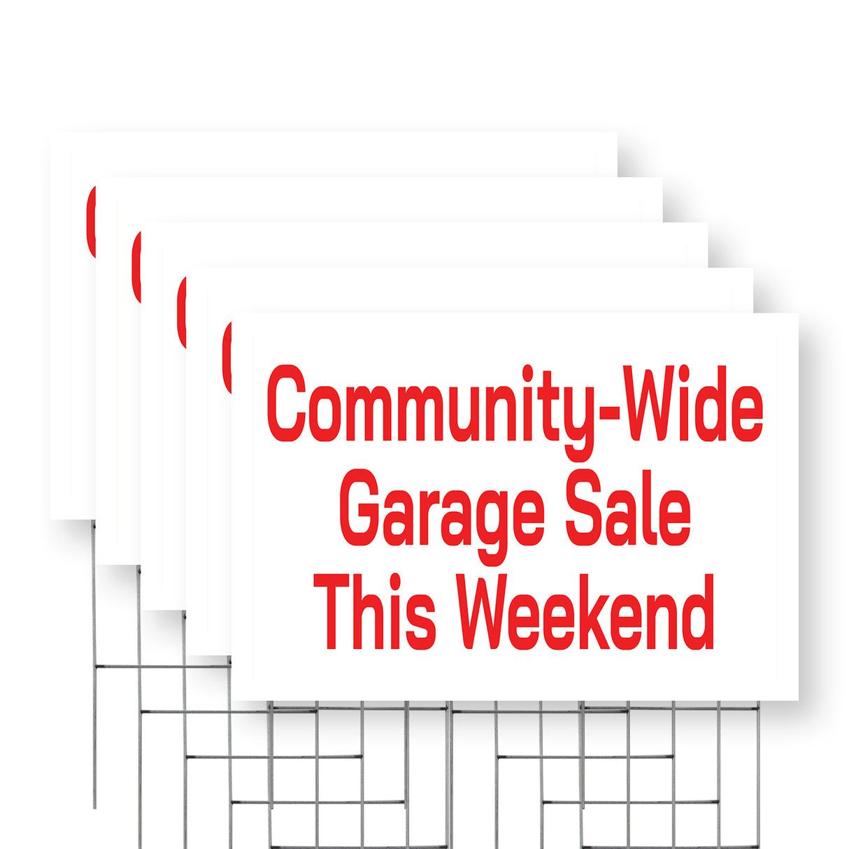 Community Wide Garage Sale This Weekend