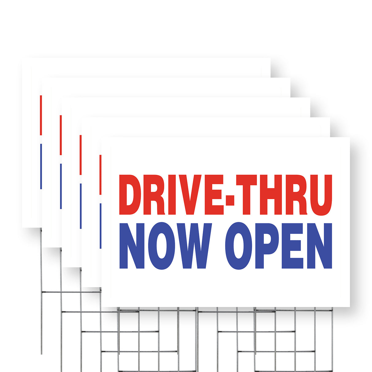 Drive Thru Now Open