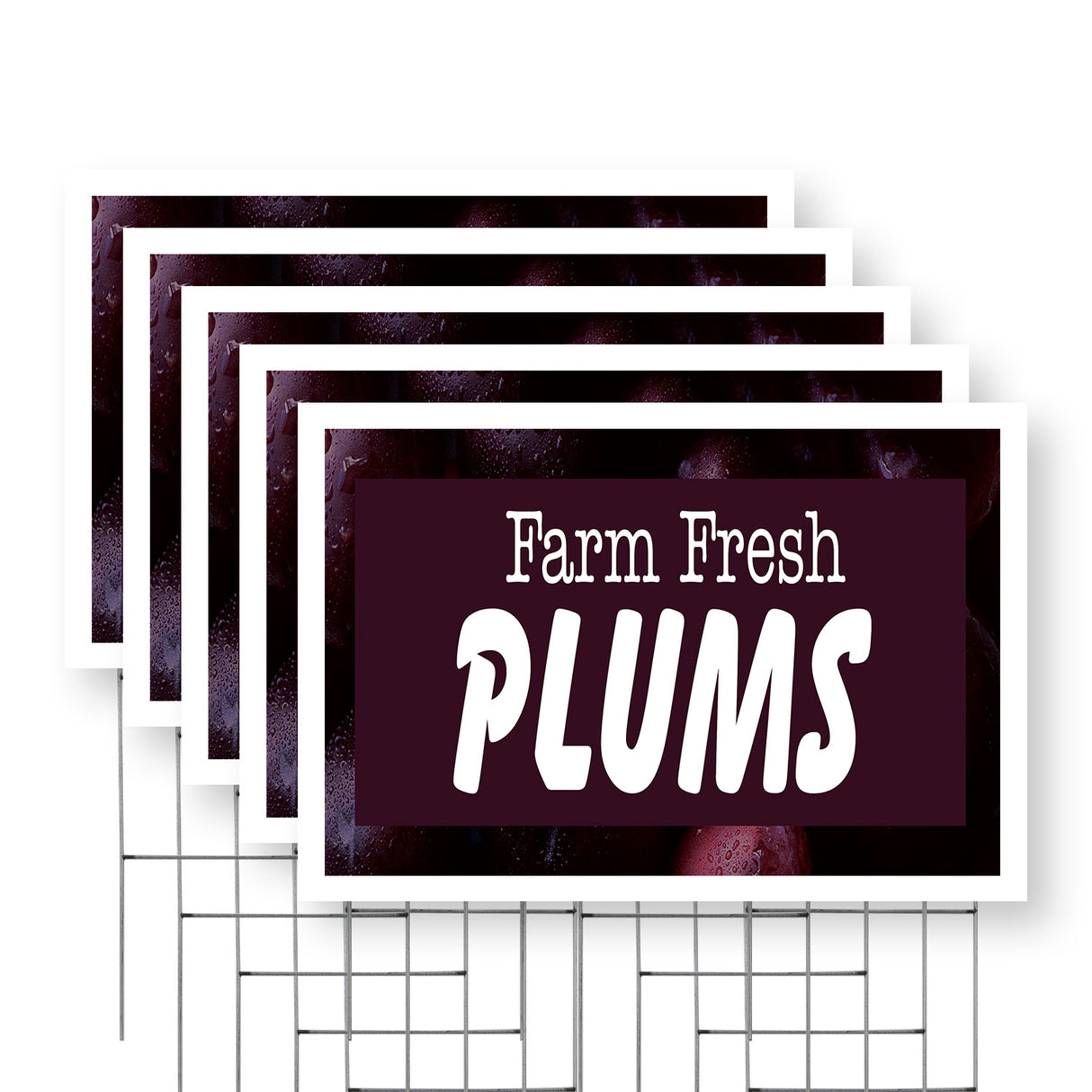 Farm Fresh Plums