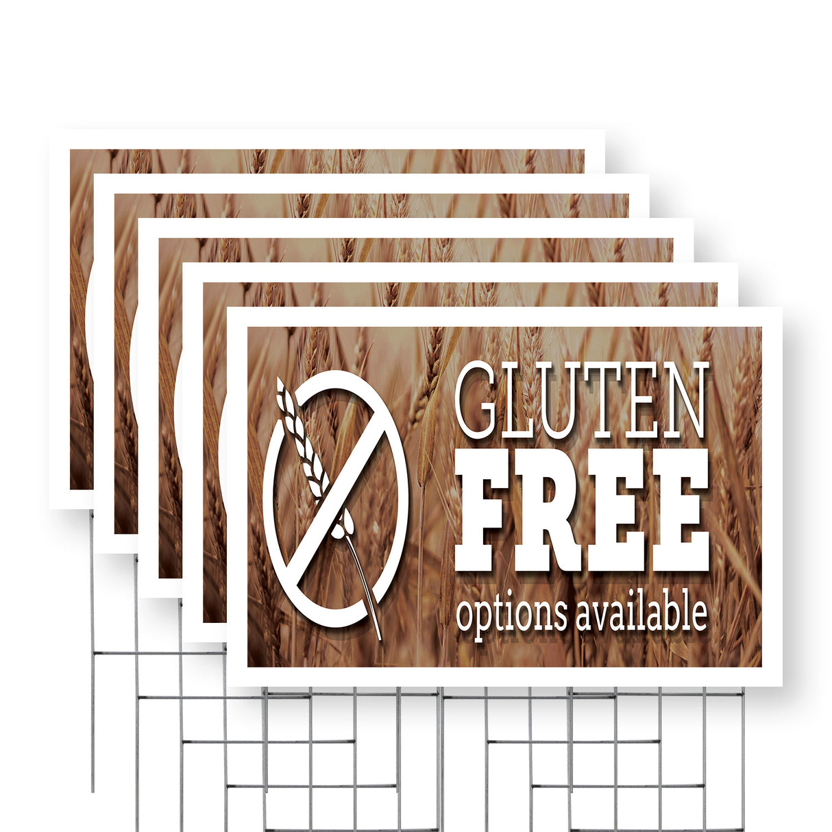 Gluten Free Options Available