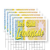 Iced Cold Lemonade