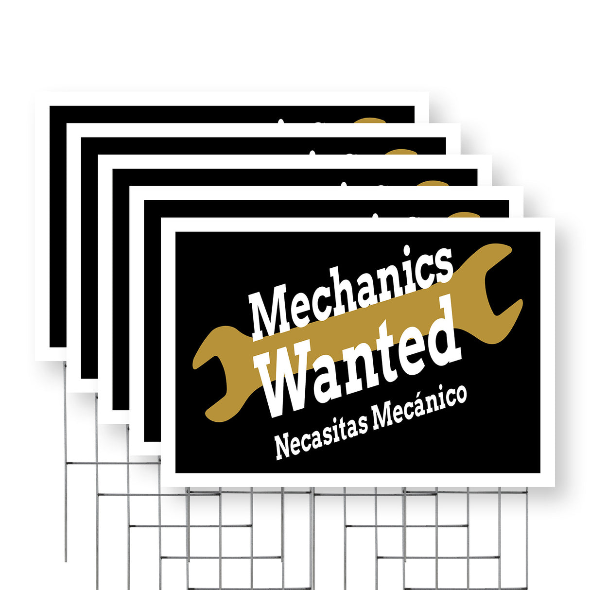 Mechanics Wanted English Spanish