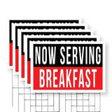 Now Serving Breakfast