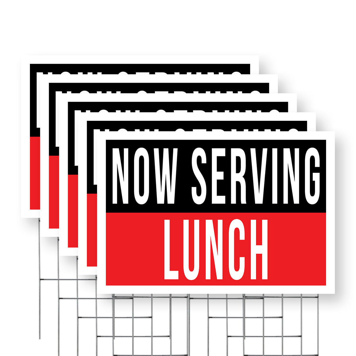 Now Serving Lunch