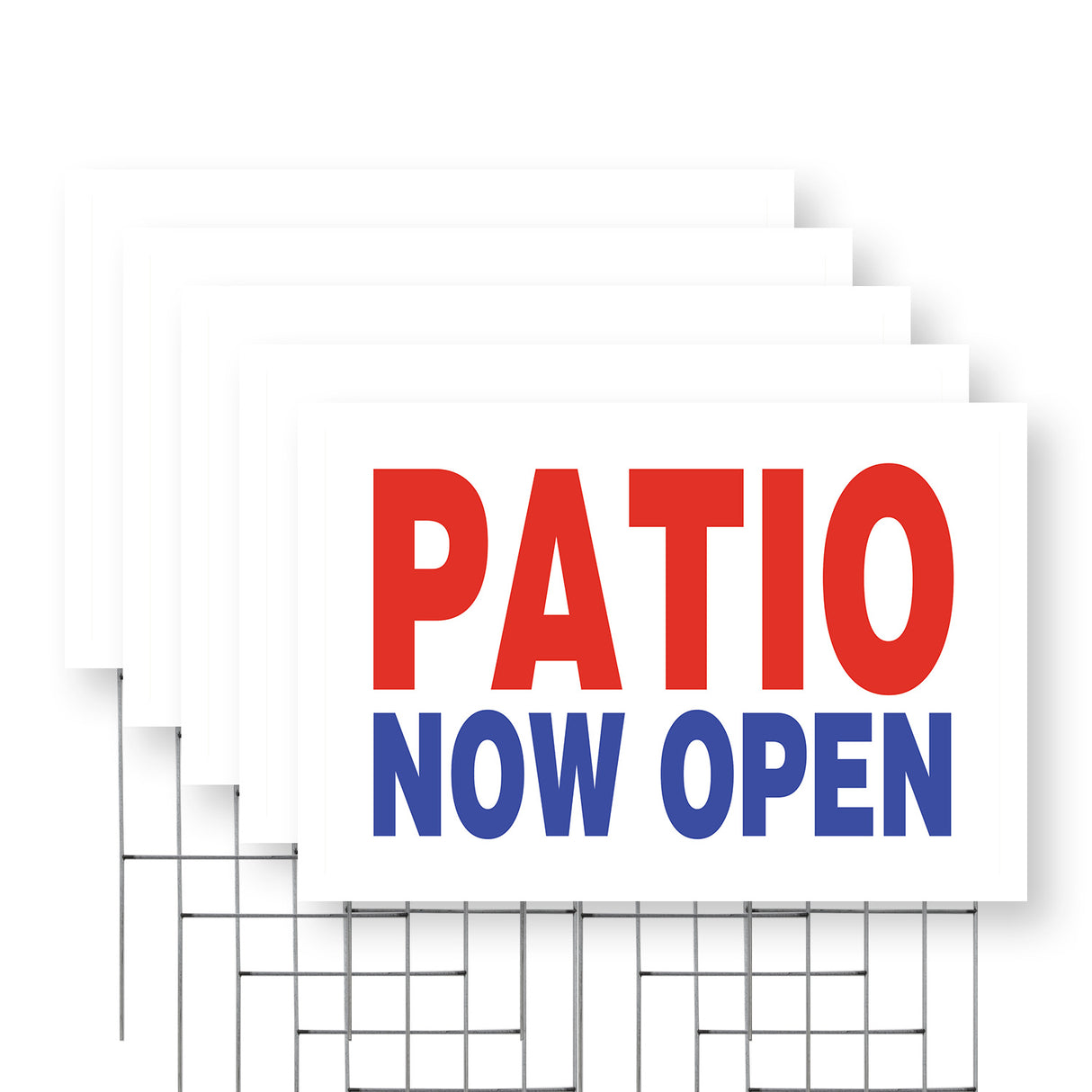 Patio Now Open