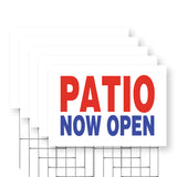 Patio Now Open