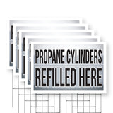 Propane Cylinders Refilled Here