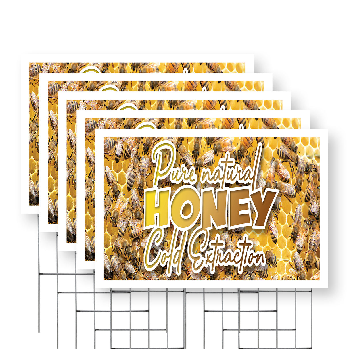 Pure Natural Honey Cold Extracted